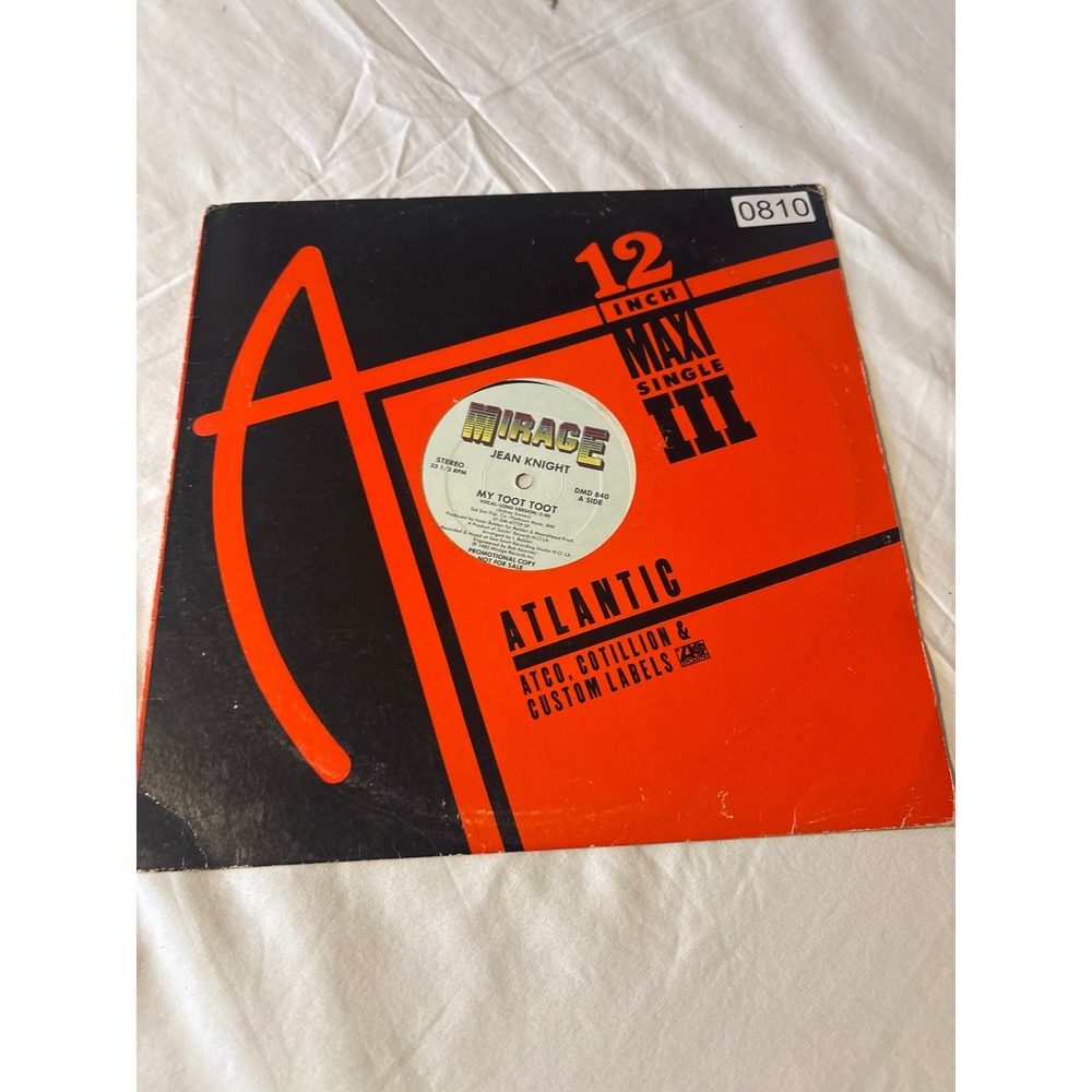 Mirage Jean Knight My Toot Toot 12" Vinyl Single Black Good Promo 1985 80s Soul